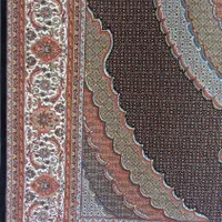 فرش۷۰۰ریزماهی هاشیه کرم(سرای‌فرش‌محمدی)|فرش|اردبیل, |دیوار