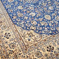 فرش دستباف نایین ۷/۵ متری غرق ابریشم درحد|فرش|تهران, پونک|دیوار