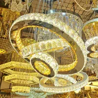 لوستردایره ای کریستالی*