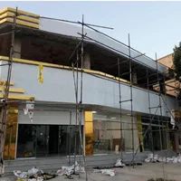 اجرای نما و نمای کامپوزیت ، چوب ترموود ، فلاشینگ