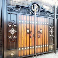 دروازه صنایع سنگین درب حیاطی ضدآب ویلایی باغی فلزی