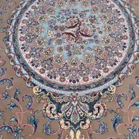 فرش ۶ متری رنگ گردویی دستبافت گونه