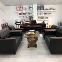 مبلمان اداری چستر مشکی میز و صندلی|دفتر کار|تهران, شهرک ولیعصر جنوبی|دیوار