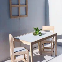 سیسمونی کلبه تخت تمام چوب رگال کمد صندلی شلف چوبی|تخت و صندلی بچه|مشهد, ده دی|دیوار