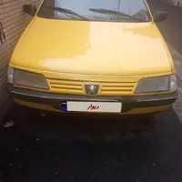 پژو 405 تاکسی با خط