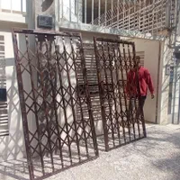 فروش ویژه حفاظ(آکاردئونی)درب UPVC توری کشویی رگلاژ|مصالح و تجهیزات ساختمان|محمدیه-قزوین, |دیوار