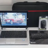 لپ تاپ لمسیHP i5 نسل 6 با رم 8  و SSD 256سبک و شیک