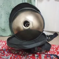 فروش هنگ درام استیل کمی کارکرده با کیف|درام و پرکاشن|اصفهان, باغ دریاچه|دیوار
