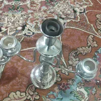 یه جفت شمعدان بسیار تمیز|صنایع دستی و سایر لوازم تزئینی|اصفهان, ارزنان|دیوار