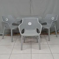 صندلی غذاخوری/۴نفره/پایه پلاستیکی/کافه|میز و صندلی غذاخوری|کرج, شهرک سهرابیه|دیوار