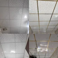 اجرای سقف کاذب شبکه ۶۰*۶۰ با تایل گچی و PVC|خدمات پیشه و مهارت|تهران, باغ خزانه|دیوار