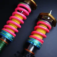 کمک فنر اسپرت و فابریک پژو تیباو.. رگلاژی KDS لنزو