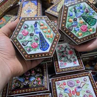 جعبه خاتم شش گوش|صنایع دستی و سایر لوازم تزئینی|اصفهان, خوراسگان|دیوار