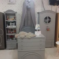 کمد و تخت نوزاد نوجوان|اسباب و اثاث بچه|تهران, شهرک ولیعصر|دیوار