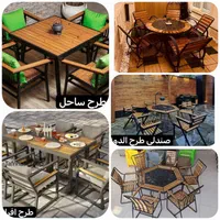 صندلی مبل اتشدان میز تاب طرح برگی باغی ویلای حیاطی|صندلی و نیمکت|کرج, گلشهر|دیوار