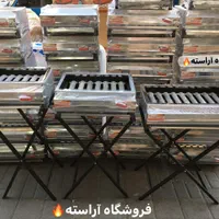 کباب پز گازی ۵۰ سانت ۷ چدن منقل کبابپز باربیکیو|اجاق گاز و لوازم برقی پخت‌وپز|تهران, بازار|دیوار