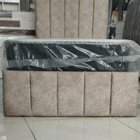 تخت خواب یک نفره چستر پارچه ای|تخت و سرویس خواب|خمینیشهر, |دیوار