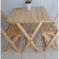 میز صندلی نهارخوری تاشو