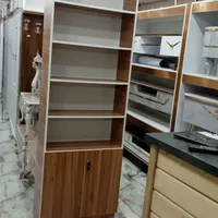 قفسه یا کتابخانه  ۳ و ۴ طبقه صنایع چوب و فلز حنفی