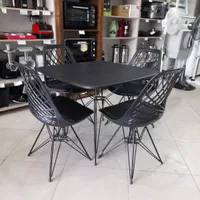 میز و صندلی پایه فلز اسپایدر،فست فود * اثاث مارکت