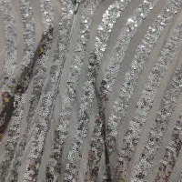 لباس مجلسی زنانه نقره ای درخشان|لباس|مشهد, شهرک امام هادی (شهرک غرب)|دیوار