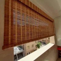 پرده بامبو چینی (حصیر چوبی)|پرده، رانر، رومیزی|شیراز, گود عربان|دیوار