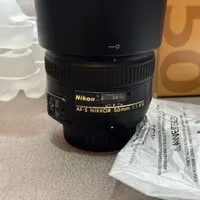 لنز نیکون Nikon 50mm f/1.4 G|دوربین عکاسی و فیلم‌برداری|اصفهان, خواجو|دیوار