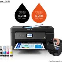 پرینتر ۴کاره آکبندEpson L14150 A3دورو.وایرلس.مخزن|پرینتر، اسکنر، کپی، فکس|مشهد, شهرک رازی (شهرک غرب)|دیوار