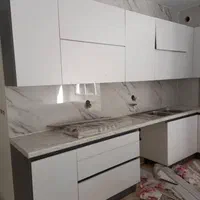 برچسب کابینت دیوارپوش فومی ماربل شیت کاغذ دیواری|مصالح و تجهیزات ساختمان|قم, زنبیل آباد|دیوار