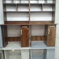 میز تحریر کتابخانه دار ساده و شیک