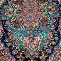 فرش دستباف ۳/۵ متری سالاری ۲ کف ابریشم نو آکبند|فرش|تهران, پونک|دیوار