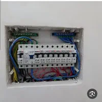 برقکار سیم کشی برقکاری ایفون کولر  و لاین نوری