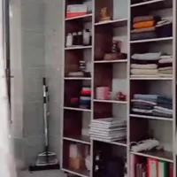 قفسه کتاب تمام چوب