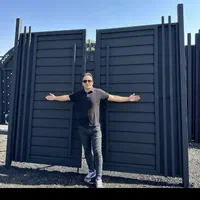 درب ویلایی باغی آهنی طرح کیت کت و حیاطی|مصالح و تجهیزات ساختمان|مشهد, رسالت|دیوار