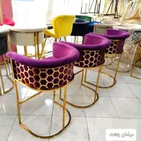 صندلی گرد چرمی اپن کندویی اپنی|صندلی و نیمکت|اصفهان, ملاصدرا|دیوار