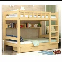 تخت دو طبقه کودک نوجوان کد m3