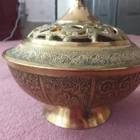شکلات خوری برنجی هندی نو|صنایع دستی و سایر لوازم تزئینی|فولادشهر, مسکن مهر فولادشهر|دیوار