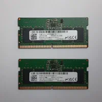 دو عدد رم لپ تاپ 8 گیگ میکرون (8×2) DDR5-4800|قطعات و لوازم جانبی رایانه|تهران, امانیه|دیوار