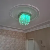 لوستر سقفی چند رنگ ۲ عدد