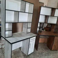 میز تحریر کتابخانه دار و کامپیوتر|میز تحریر و کامپیوتر|کرمان, |دیوار