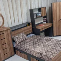 تخت و سرویس خواب نوجوان مدل دنا|تخت و سرویس خواب|کرج, مصباح|دیوار