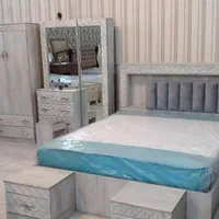 تخت سرویس خواب دونفره نیم سرویس تشک تختخواب ۲نفره