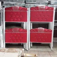 تخت فلزی دوطبقه دو طبقه صدف تختخواب عراق|تخت و سرویس خواب|تهران, شهرک شریفی|دیوار