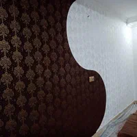 نقاشی ساختمان مدرن (طرح کاغذ دیواری)