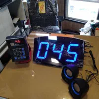 دستگاه فراخوان مشتری و اعلام شماره و نوبت رنگ آبی|کافیشاپ و رستوران|تهران, ایرانشهر|دیوار