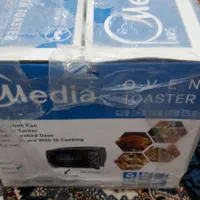 توستر مارک مدیا آک آک و اجاق گاز ۵ شعله مارک مدیا