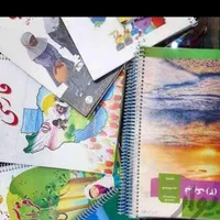 جامدادی پانچ کتاب سیمی کردن کتاب با کاتر|لوازم التحریر|گرگان, |دیوار