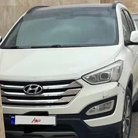 هیوندا سانتافه سفید بدون رنگ ۲۰۱۴