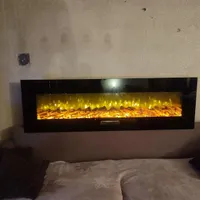 بخاری برقی شومینه ای ال ای دی با کنترل تنظیم گرما|بخاری، هیتر، شومینه|چالوس, |دیوار