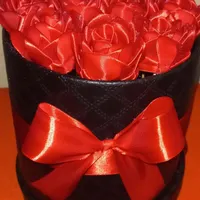 گل رز روبانی|صنایع دستی و سایر لوازم تزئینی|میناب, |دیوار